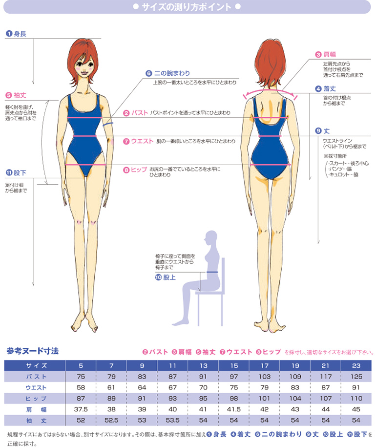 事務服のお手入れ方法 サイズの測り方 安全靴 事務服 通販 Works1