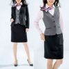 AV1260 ベスト 事務服 ボンマックス