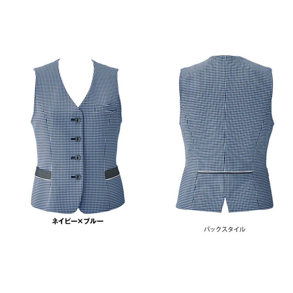 AV1831 ボンマックス ベスト 事務服