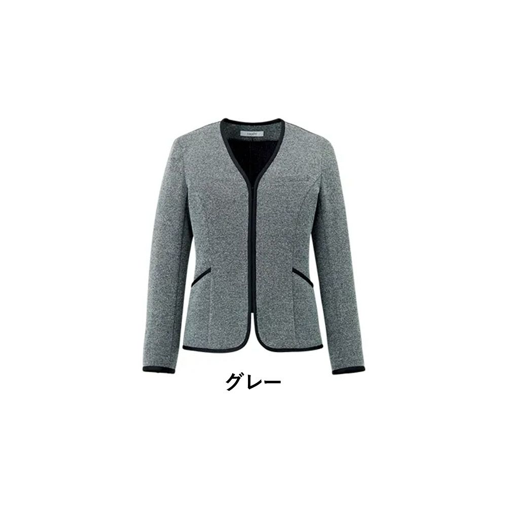 EAJ716 ジャケット 事務服 セロリー