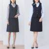 EAV637 ベスト 事務服 カーシーカシマ