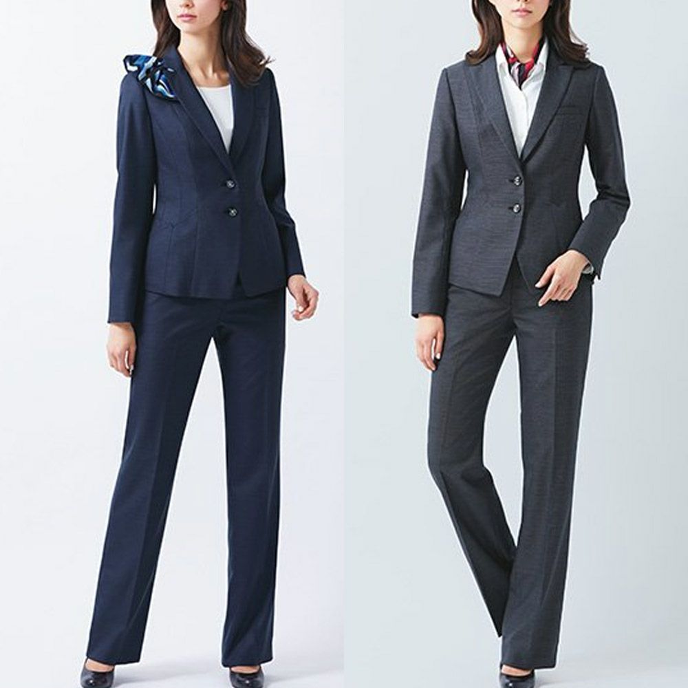 EAL682 パンツ 事務服 カーシーカシマ