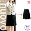 FS45887 【フォーク NUOVO】 スカート 女子制服 事務服 仕事服 大きい