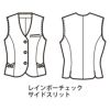 FV35808 ベスト 事務服 フォーク