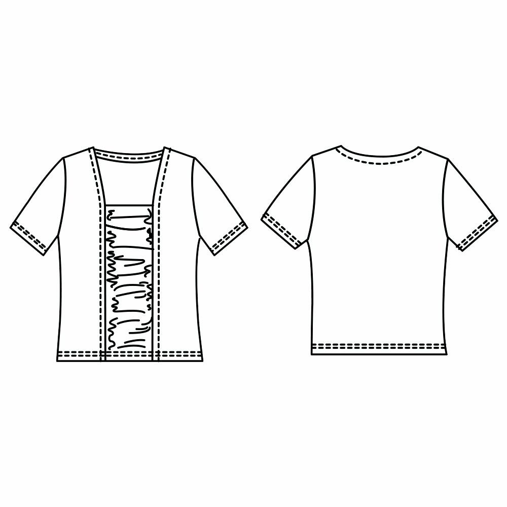 WP318 カットソー Tシャツ 事務服 ハネクトーン