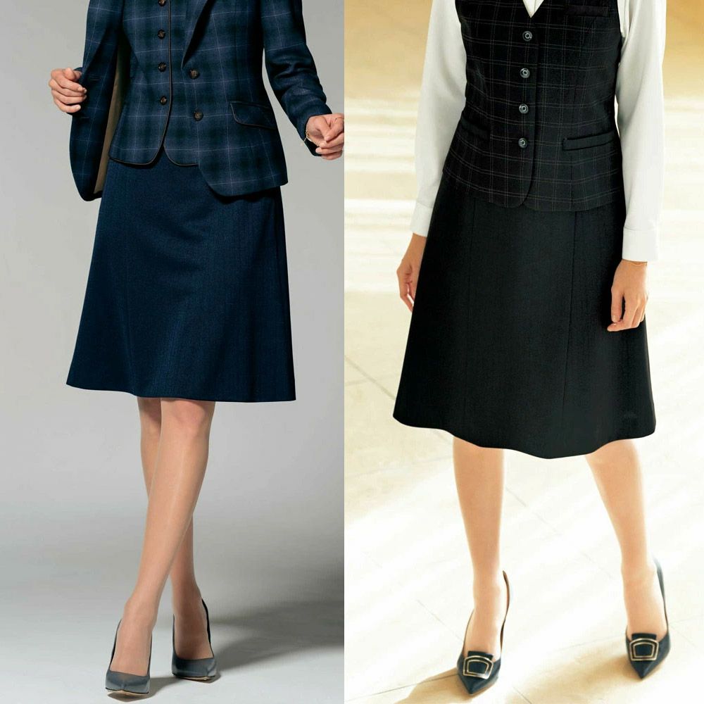 営業 ヤギ U9021 スカート 事務服