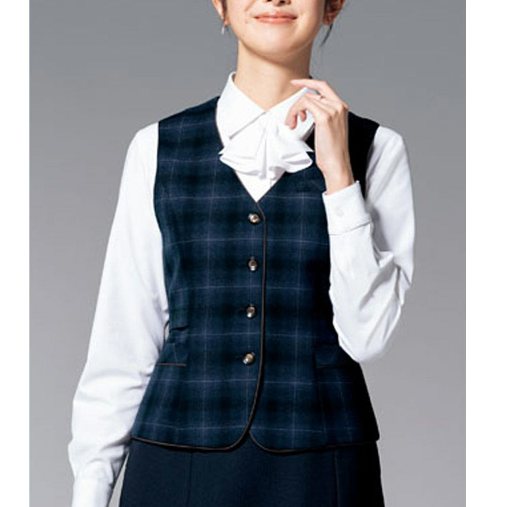 大きい ベスト U5026 事務服 ヤギ