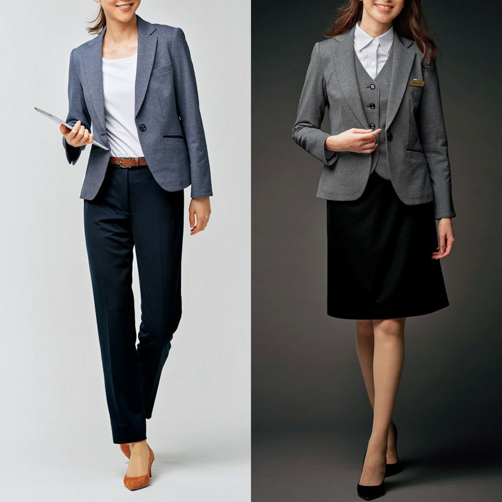 クリニック アイトス HCJ8610 ジャケット 事務服 制服 ピエ