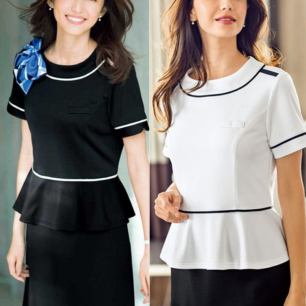 事務服 大きい オーバーブラウス BCK7303