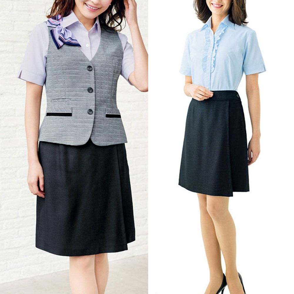 事務服 夏服 キュロット LC3705 ボンマックス