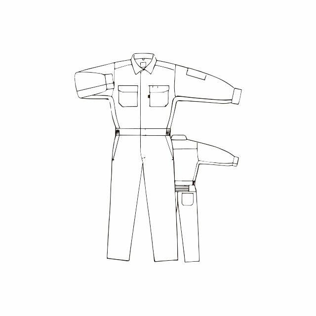 マルキ 丸鬼 ツナギ服 つなぎ 921