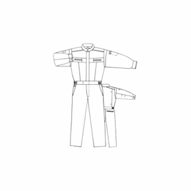 マルキ 丸鬼 ツナギ服 つなぎ RS370